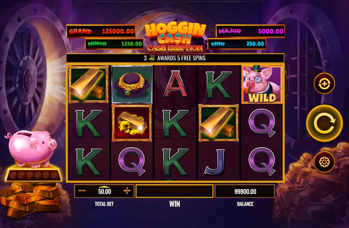 Cash Eruption Hoggin Cash Slot